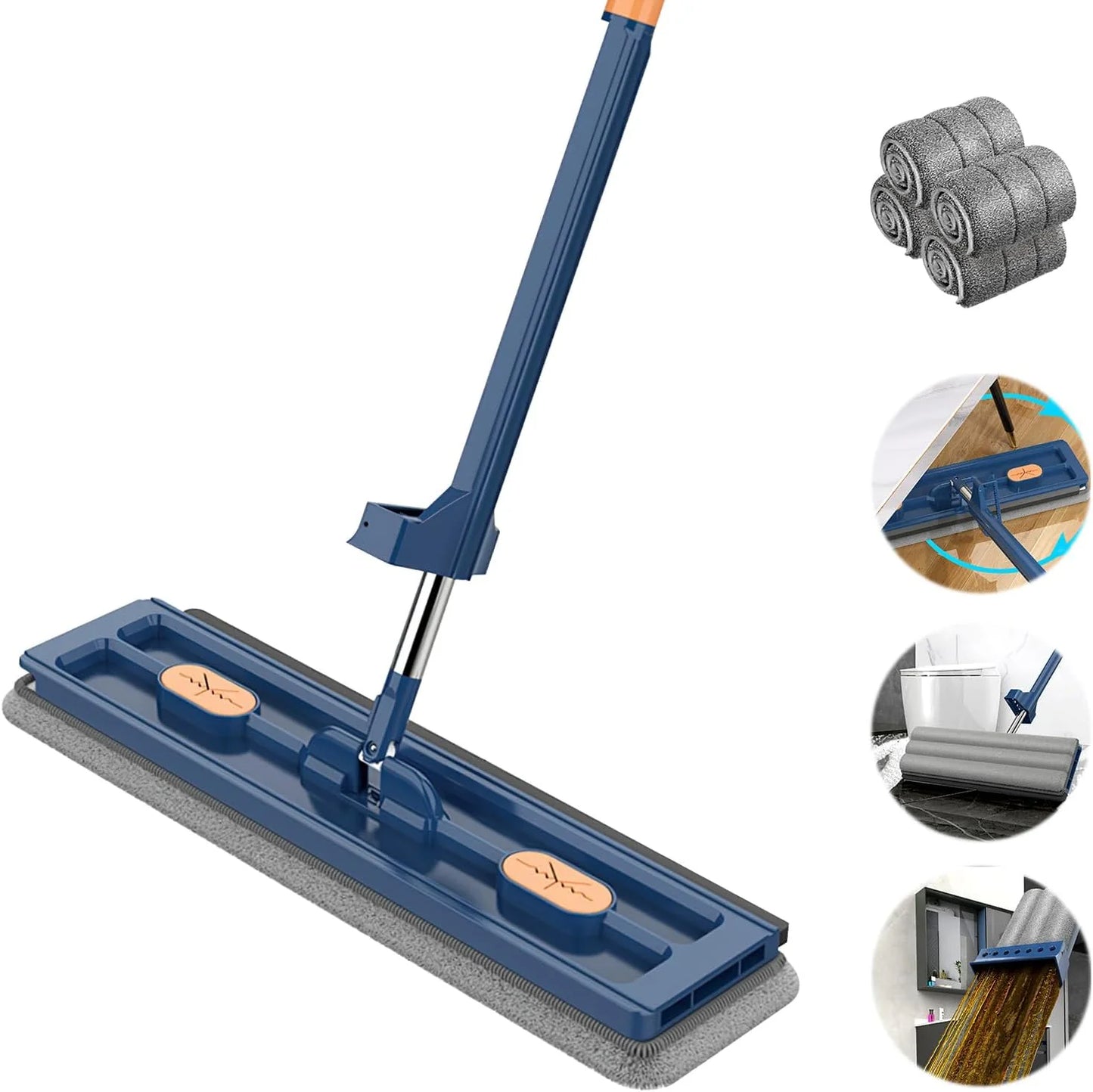 360° Adjustable Flat Mop