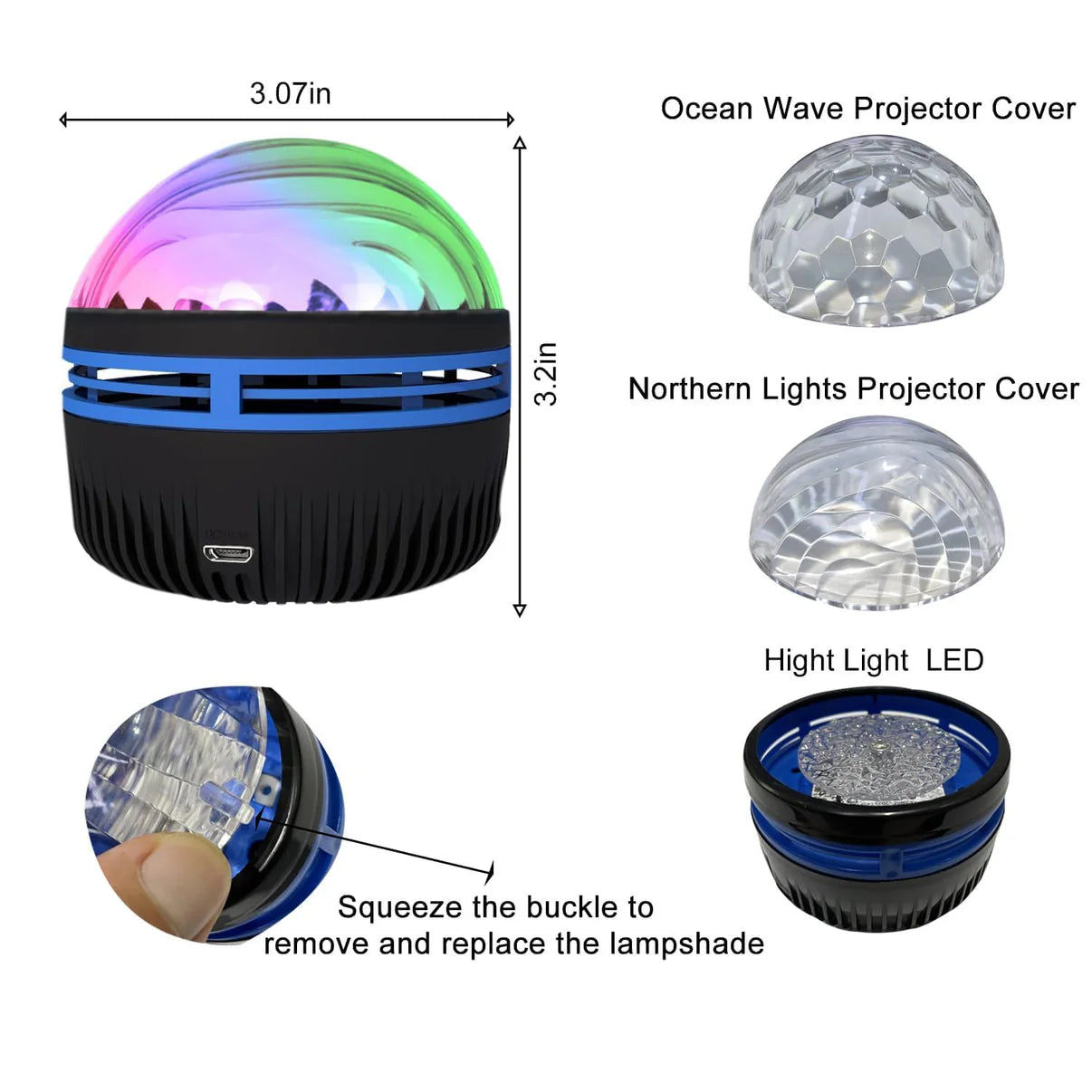 Galaxy Light Projector