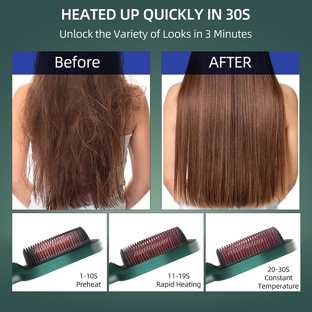 Professional Hair Straightening Brush