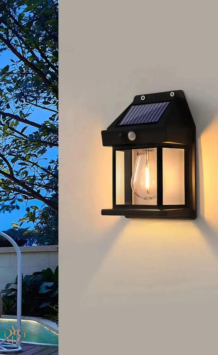 Solar Wall Light Wireless Sensor Ip65 Rated